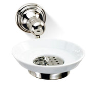 Classic WSS Wall-Mounted Soap Dish by Decor Walther Decor Walther Chrome 