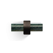 Century HAK2 Wall-Mounted Double Hook by Decor Walther Decor Walther Dark Bronze Green Marble 