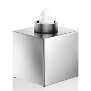 Club KB Tissue Box Cover by Decor Walther Decor Walther Chrome