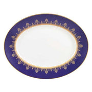 Anthemion Blue Oval Platter, 13.75" by Wedgwood Dinnerware Wedgwood 