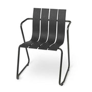 Ocean Chair, Set of 4 by Jorgen & Nanna Ditzel for Mater Furniture Mater Black 