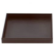 Brownie TAB Small Square Tray, 10.2" by Decor Walther Decor Walther Brown 