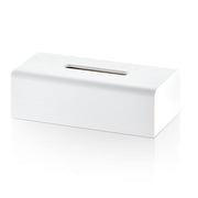 Stone Rectangular Tissue Box Cover by Decor Walther Decor Walther White 