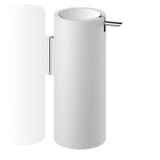 Stone WSP Wall-Mounted Soap Dispenser by Decor Walther Decor Walther White Chrome