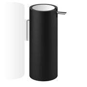 Stone WSP Wall-Mounted Soap Dispenser by Decor Walther Decor Walther Black Chrome