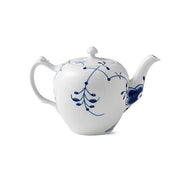 Blue Fluted Mega Teapot by Royal Copenhagen Dinnerware Royal Copenhagen 