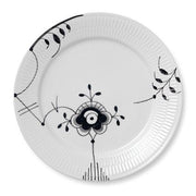 Black Fluted Mega Dinner Plate by Royal Copenhagen Dinnerware Royal Copenhagen Pattern #6 