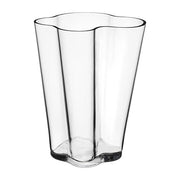 Aalto Glass Vase, 10.5" by Alvar Aalto for Iittala Vases, Bowls, & Objects Iittala Clear 