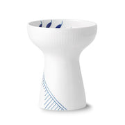 Blue Fluted Mega Open Vases by Royal Copenhagen Dinnerware Royal Copenhagen