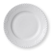 White Fluted Full Lace Bread & Butter Plate, 6.75" by Royal Copenhagen Dinnerware Royal Copenhagen 