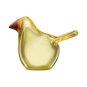 Flycatcher Bird by Oiva Toikka for Iittala Art Glass Iittala Lemon-Copper 