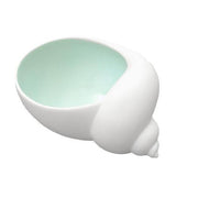 Maritime Snail Salt Cellar, Multiple Colors, 2.8" by Ted Muehling for Nymphenburg Porcelain Nymphenburg Porcelain Celadon