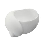 Maritime Snail Pepper Cellar, Multiple Colors, 2.8" by Ted Muehling for Nymphenburg Porcelain Nymphenburg Porcelain White
