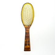 Gold Plated Pneumatic Bristle Hair Brush by Koh-I-Noor Italy Bath Brush Koh-i-Noor Large 
