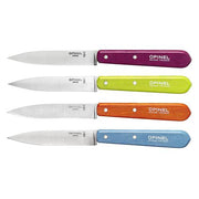 No. 112 Sweet Pop Colors Paring Knives, Set of 4 by Opinel Kitchen Opinel