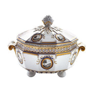 Fantasie Pearl Bavarian Royal Service Covered Vegetable Dish, 59 oz. by Nymphenburg Porcelain Nymphenburg Porcelain