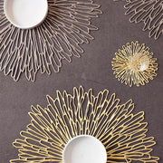 Chilewich: Bloom Pressed Vinyl Placemats, Set of 4 Placemat Chilewich