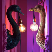 Franz Josef the Ostrich Wall Sconce Lamp Lighting Amusespot