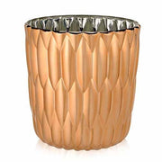 Jelly Vase Metallic 10" by Patricia Urquiola for Kartell Vases, Bowls. & Objects Kartell Copper