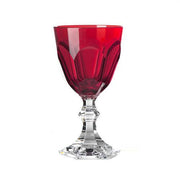 Dolce Vita Acrylic Amber Wine Glass, Set of 6 by Mario Luca Giusti RETURN Glassware Marioluca Giusti