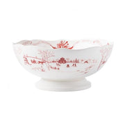 Country Estate Winter Frolic Ruby 13" Centerpiece Bowl by Juliska Vases, Bowls, & Objects Juliska 