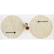 Chilewich: Metallic Lace Vinyl Placemats Set of 4 Placemat Chilewich