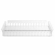 Piazza Tray, 14" by Fabio Novembre for Kartell Trays Kartell Crystal/Transparent 