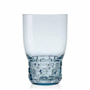 Jellies Water Glass 5", Set of 4 by Patricia Urquiola for Kartell Glassware Kartell Light Blue