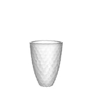 Raspberry 6 2/7" & 8 1/4" Glass Vase by Orrefors Vases Orrefors Small Frosted 