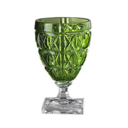 Stella Acrylic Wine Glass, 12 oz. by Mario Luca Giusti Glassware Marioluca Giusti Green 