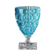 Stella Acrylic Wine Glass, 12 oz. by Mario Luca Giusti Glassware Marioluca Giusti Turquoise 