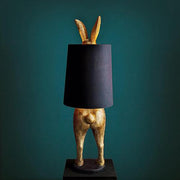 Hiding Bunny Table Lamp Lighting Amusespot