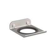 Quick Wall Mounted Hair Dryer Holder by Sonia Sonia Steely Aluminum