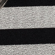 Shag Bold Stripe Indoor/Outdoor Rug by Chilewich Rug Chilewich Doormat (18" x 28") Black/White 