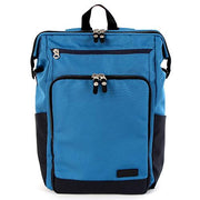 Two-Tone Gaba City Backpack by Harvest Label Backpack Harvest Label Blue
