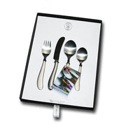 Bonito Stainless Steel 4-Piece Child's Flatware Set by Pott Germany Pott Germany Stainless Steel in Gift Box 