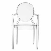 Lou Lou Ghost Armchair by Philippe Starck for Kartell Chair Kartell Crystal 