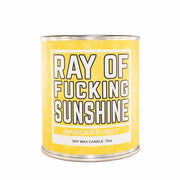 Ray of F*cking Sunshine Candle by Twisted Wares Candles Twisted Wares 