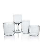 Glass Family Water Glass, Set of 4 by Jasper Morrison for Alessi Glassware Alessi