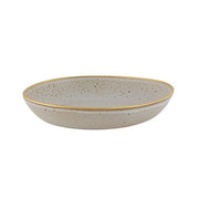 Gold Stone Stoneware Pasta Plate, White by Casa Alegre Dinnerware Casa Alegre 