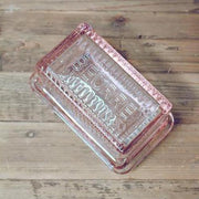 Beurre French Depression Glass Butter Dish Butter Dish Amusespot Pink 