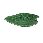 Leaves Adam's Rib Platter by Bordallo Pinheiro Serving Tray Bordallo Pinheiro Green 