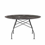 Glossy Marble Round Dining Table, 28" h. by Antonio Citterio with Oliver Low for Kartell Furniture Kartell 
