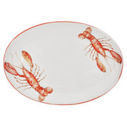 Lobster Oval Platter, 12" x 15" by Abbiamo Tutto Dinnerware Abbiamo Tutto 