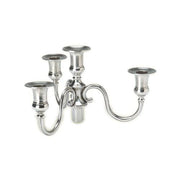 Flame Candelabra Arms by Match Pewter Candleholder Match 1995 Pewter 
