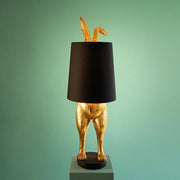 Hiding Bunny Table Lamp Lighting Amusespot
