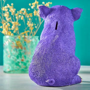 This Little Purple Piggy is a Bank SHIPPING LATE SPRING 2023 Planter Amusespot 