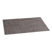 Linea Q Rectangle Placemat, Light Melange by Sambonet Placemats Sambonet