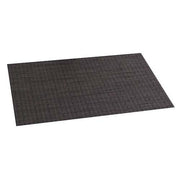 Linea Q Rectangle Placemat, Tweed/Brown by Sambonet Placemats Sambonet