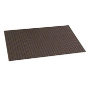 Linea Q Rectangle Placemat, Straw/Brown by Sambonet Placemats Sambonet